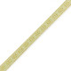 Ribbon text Flowers Olive green-gold